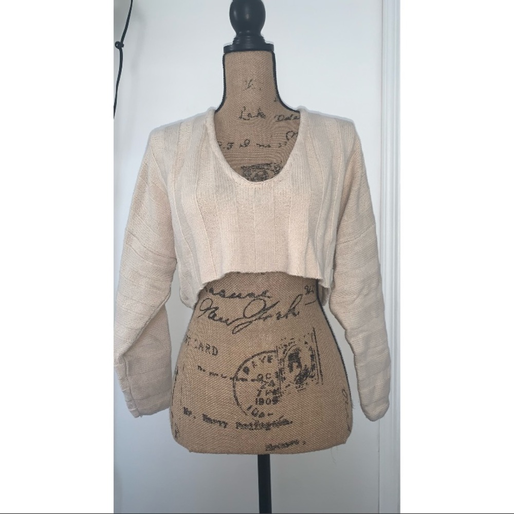 cropped sweater